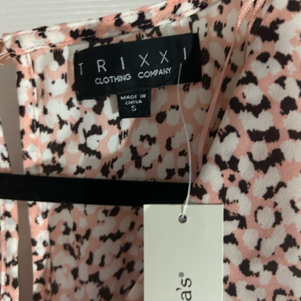 Pink Patterned Bodysuit - Picture 3 of 3